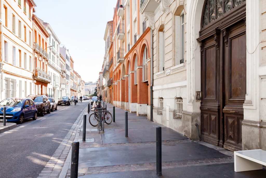 Accès rue des appartements